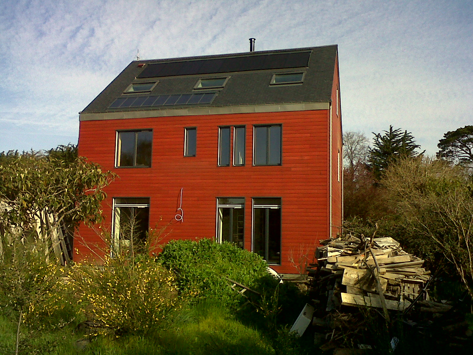 Couverture Capteurs d’Eau Chaude Solaire et ardoise à Sarzeau 